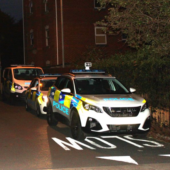 police vehicles